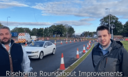 Riseholme Roundabout A46 upgrade works – Cllr Chris Reid