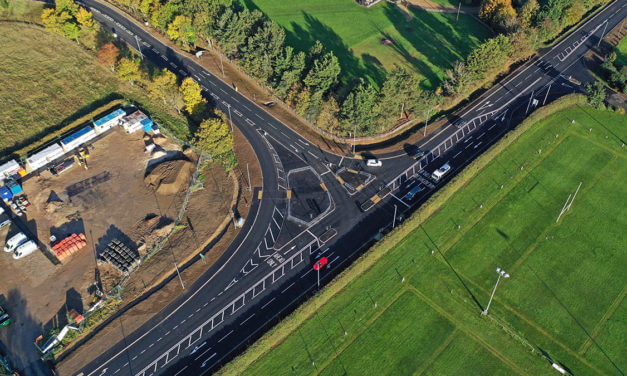 Sleaford Rugby Club junction improvements come to a successful end