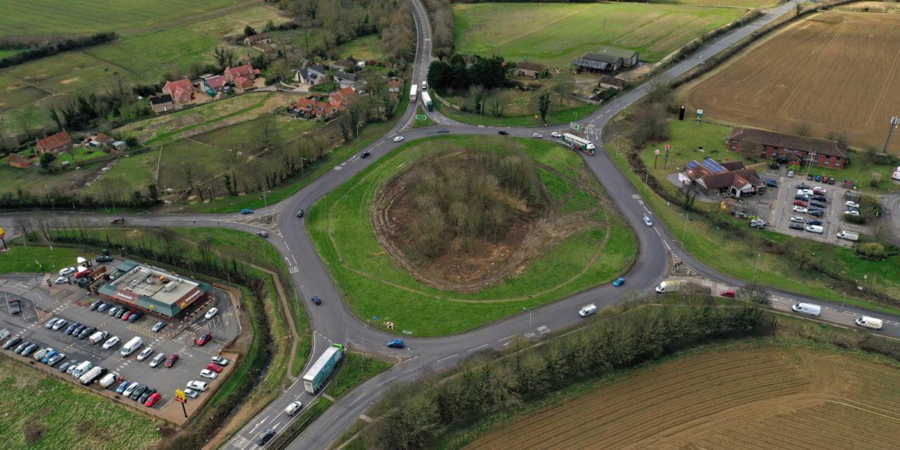 Improvements to A17 Holdingham Roundabout to start next month