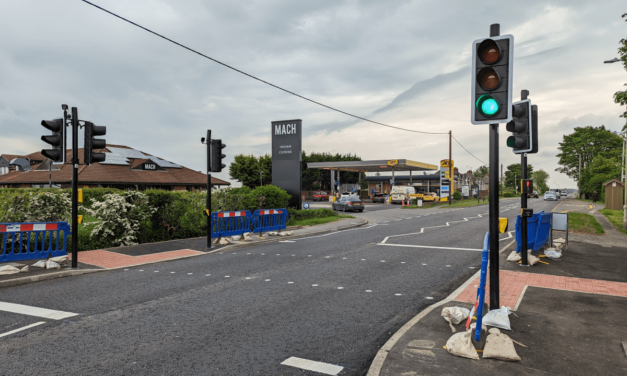 New pedestrian crossing in North Greetwell complete