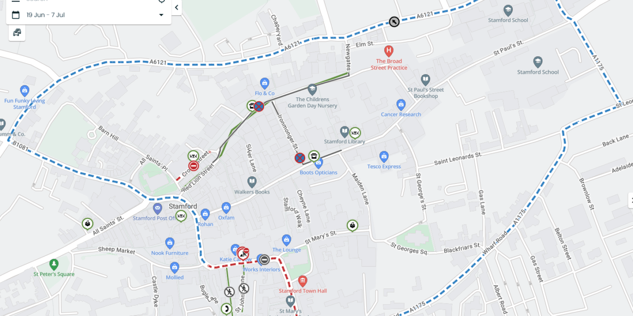 Pedestrian Improvement in Stamford  