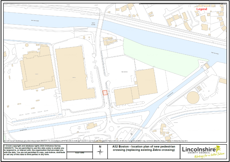 A52 in Boston set for new pedestrian crossing