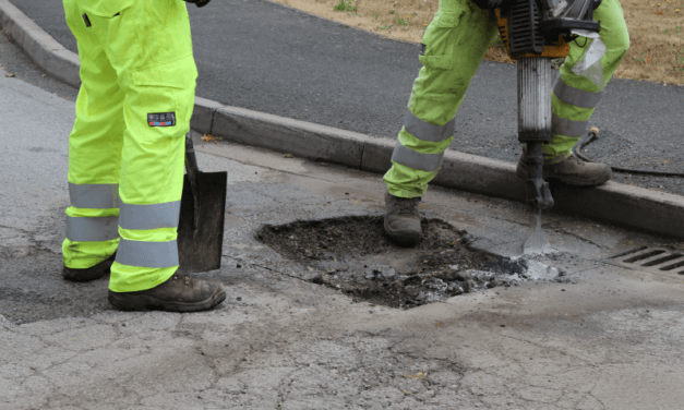 Potholes blitz powers on!