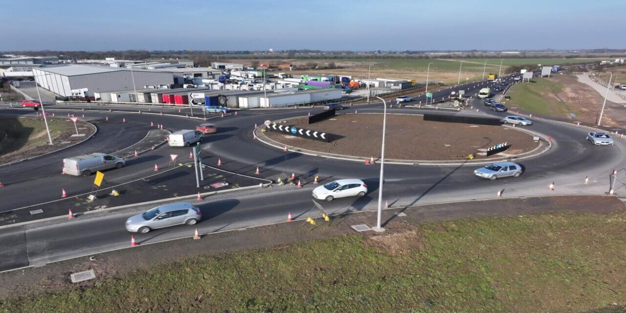 A16 Pinchbeck Roundabout March update